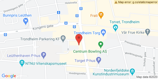 Map displaying event location