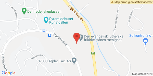 Kart som viser hvor arrangementet foregår