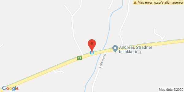 Map displaying event location