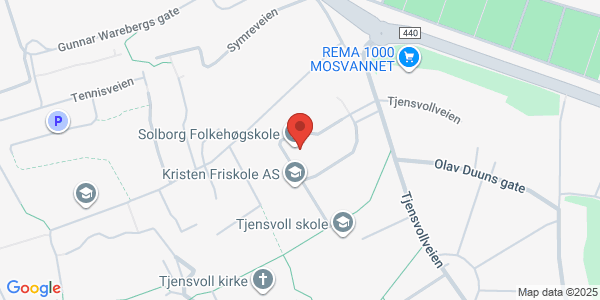 Map displaying event location