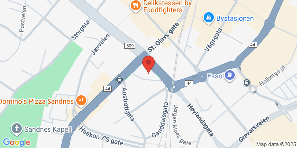 Map displaying event location