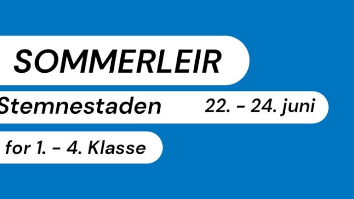 Sommerleir Stemnestaden 2026