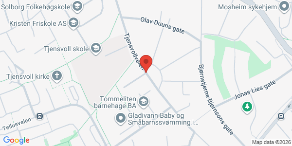 Map displaying event location