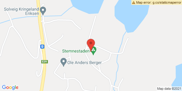 Map displaying event location