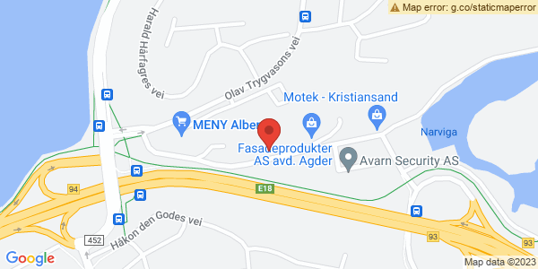 Map displaying event location