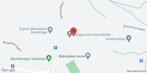 Kart som viser hvor arrangementet foregår