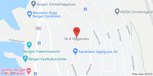 Map displaying event location