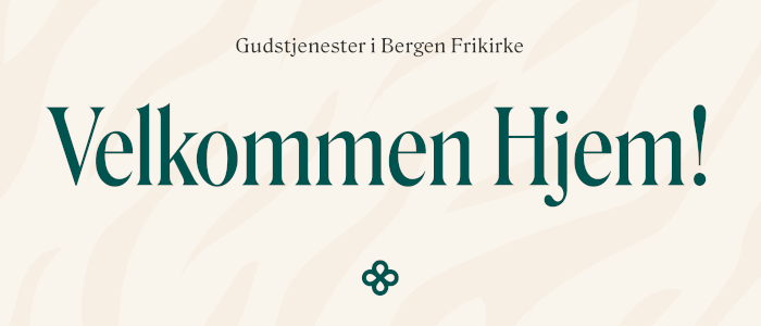 Gudstjeneste 13.9. kl 17:00 i Bergen Frikirke Sandviken