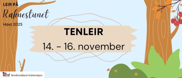 Tenleir 14.-16.november 2025