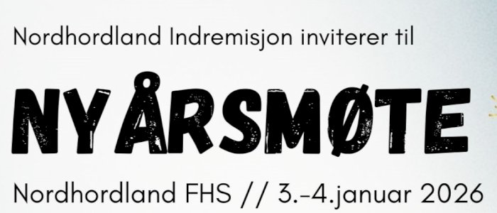 Matbestilling nyårsmøte 2026