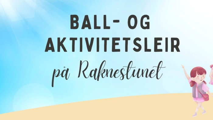Ball- og aktivitetsleir 3.-6.august 2026