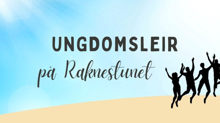 Ungdomsleir 7.-10.august 2026