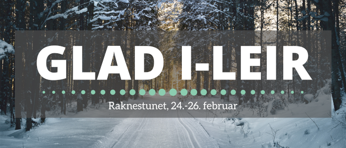 "Glad i"-leir på Raknestunet 2020