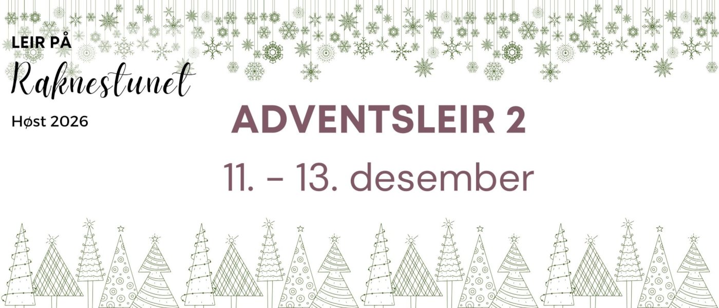 Adventsleir 2 11.-13.desember 2026