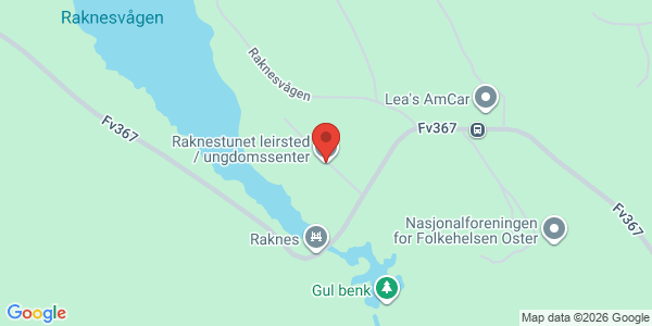 Kart som viser hvor arrangementet foregår