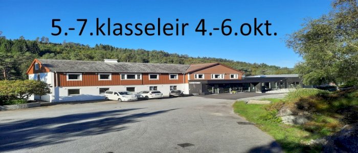 5.-7.klasseleir 4.-6.oktober 2024