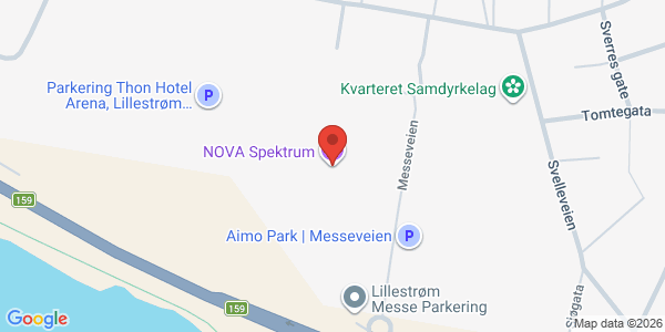 Map displaying event location