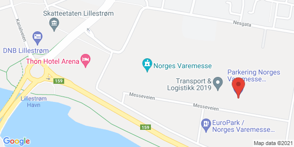 Map displaying event location