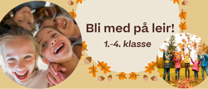 1.-4. klasse leir med Bergens Indremisjon