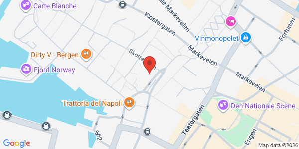 Map displaying event location