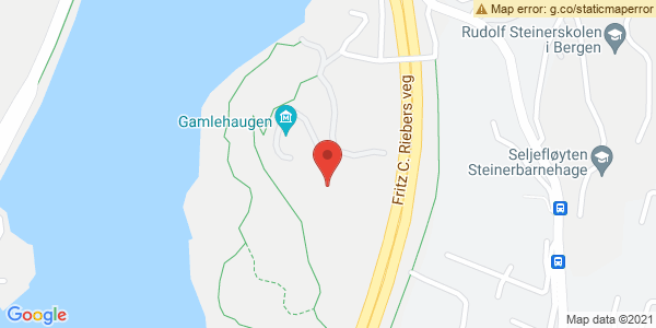Map displaying event location
