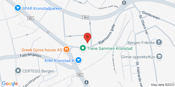 Map displaying event location