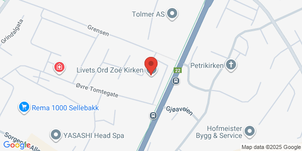 Map displaying event location