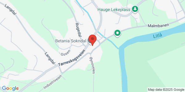 Map displaying event location