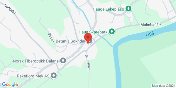 Map displaying event location
