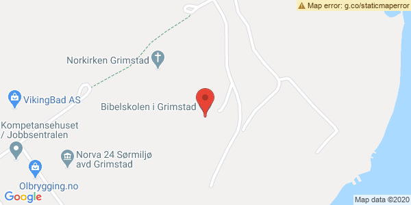 Map displaying event location