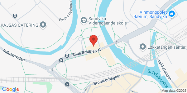 Map displaying event location
