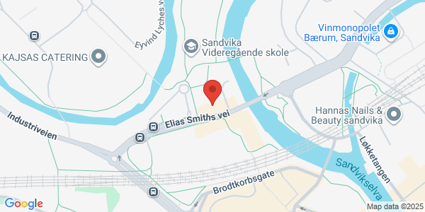 Map displaying event location