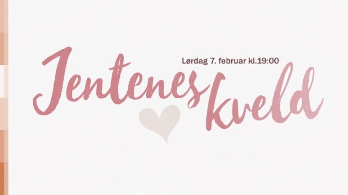 Jentenes kveld - Pinsekirken Sandvika