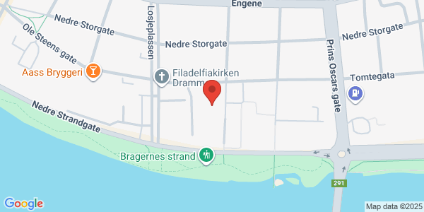 Map displaying event location