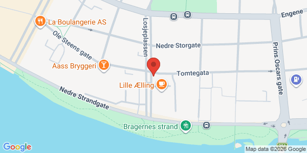 Map displaying event location