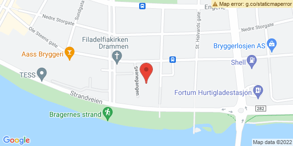 Map displaying event location