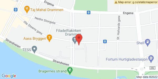 Map displaying event location