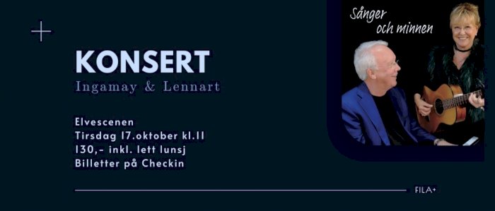 Konsert med Ingamay og Lennart