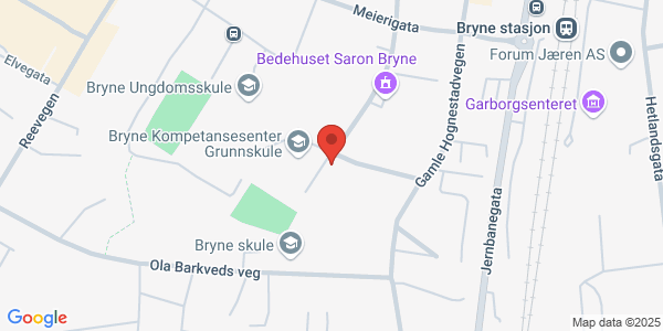 Map displaying event location