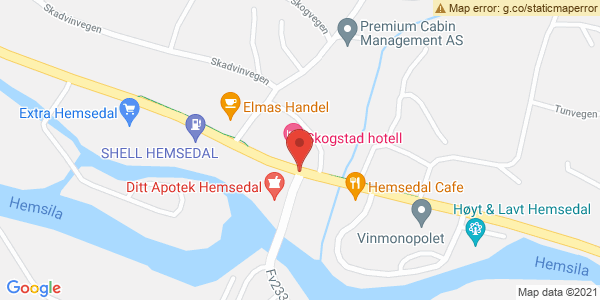 Map displaying event location