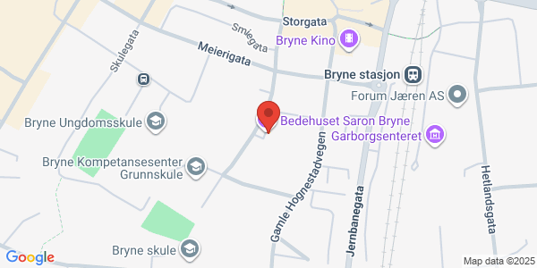 Map displaying event location