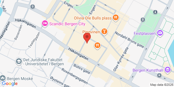 Map displaying event location