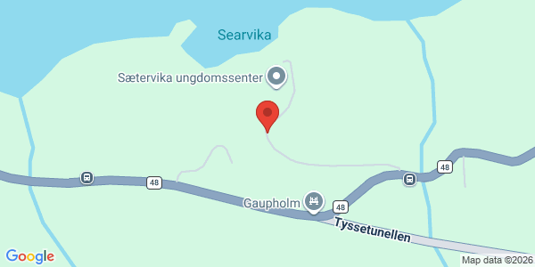Kart som viser hvor arrangementet foregår