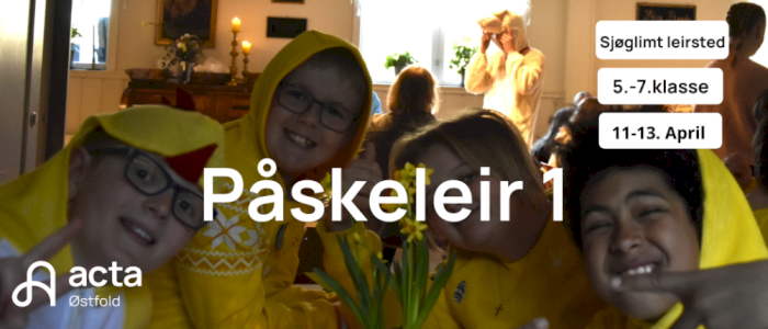 Påskeleir 1 5.-7.klasse 2025