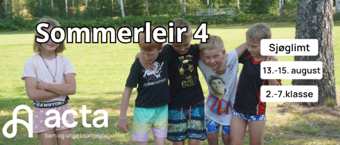 Sommerleir 4 - 2025