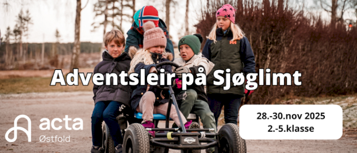 Adventsleir 2.-5. klasse på Sjøglimt
