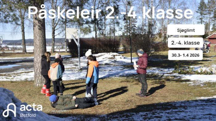 Påskeleir for 2.-4. klasse