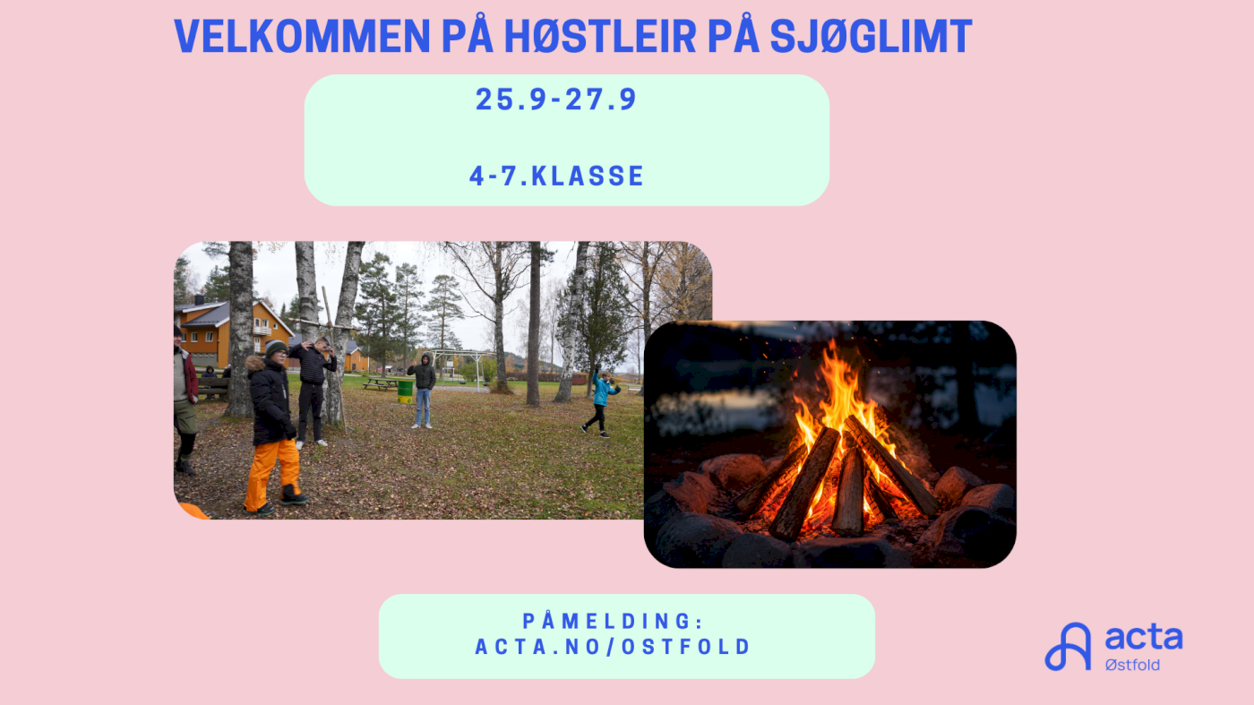 Høstleir på Sjøglimt