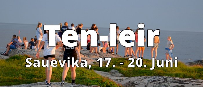 Ten-leir 2022 på Sauevika