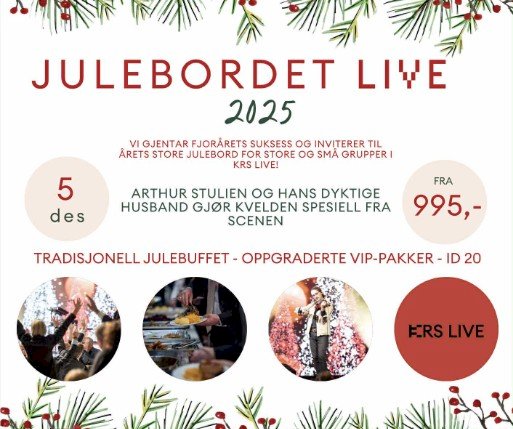 JULEBORDET Live 2025